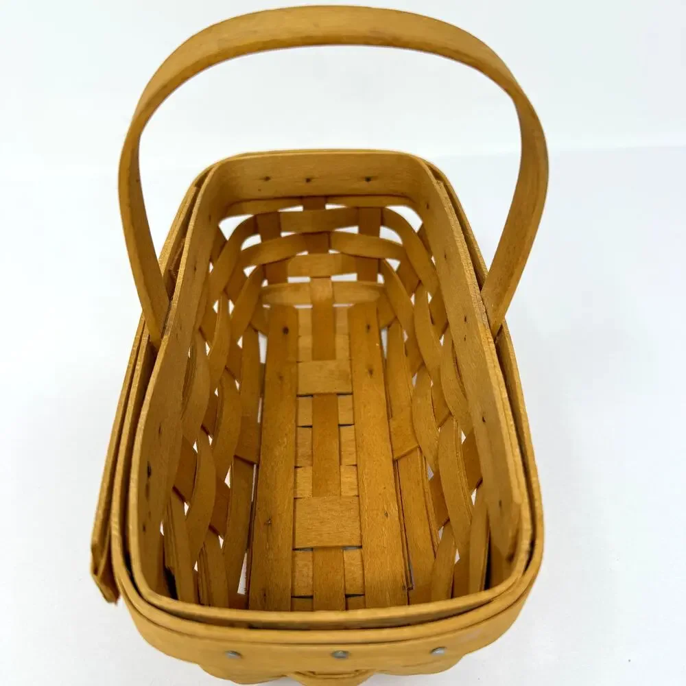Longaberger Celebration American Cancer Society Handwoven Basket 7